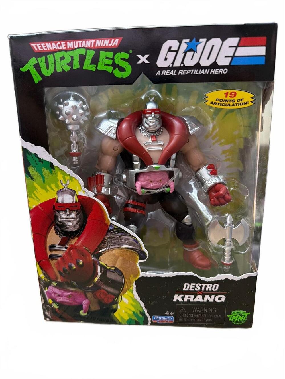 Teenage Mutant Ninja Turtles x G.I. Joe Destro Krang Action